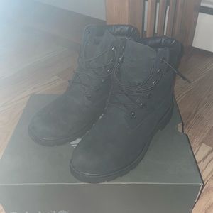 Black womens timberline boots